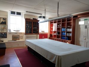 Snooker Table and Bookcases