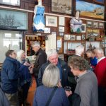 People talking at the members' evening